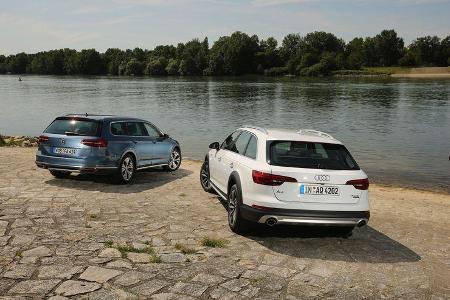 Audi A4 Allroad Quattro 2.0 TFSI, VW Passat Alltrack 2.0 TSI 4Motion