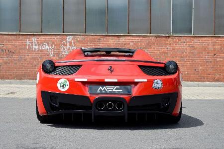 MEC Design tunt Ferrari 458 Spider