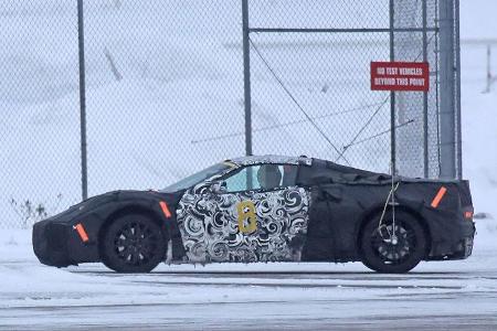 Chevrolet Corvette C8 Mittelmotor Erlkönig