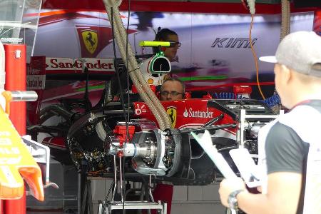 Ferrari - Formel 1 - GP Malaysia - Sepang - Donnerstag - 29.9.2016