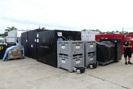 Mercedes - Formel 1 - GP Malaysia - Sepang - Donnerstag - 29.9.2016