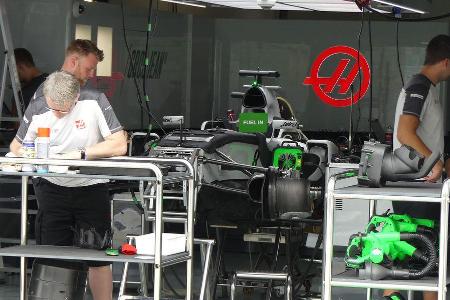 HaasF1 - Formel 1 - GP Malaysia - Sepang - Donnerstag - 29.9.2016