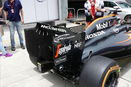 McLaren - Formel 1 - GP Malaysia - Donnerstag - 29.9.2016