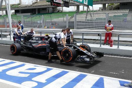 McLaren - Formel 1 - GP Malaysia - Donnerstag - 29.9.2016