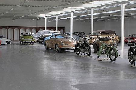 Neben den vierrädrigen Fahrzeugen gibt es auch für Zweiradfans einiges zu entdecken.