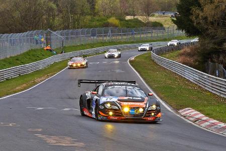 WRT #17 Audi R8 LMS ultra - 24h Qualirennen - Nrburgring Nordschleife - 06. April 2014