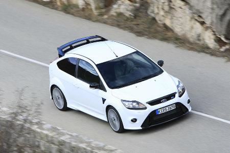 Das Karosseriedesign des RS orientiert sich am Ford Focus WRC.