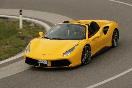 Ferrari 488 Spider, Lamborghini Huracn Spyder, McLaren 675LT Spider