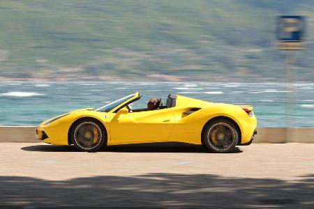 Ferrari 488 Spider, Lamborghini Huracn Spyder, McLaren 675LT Spider