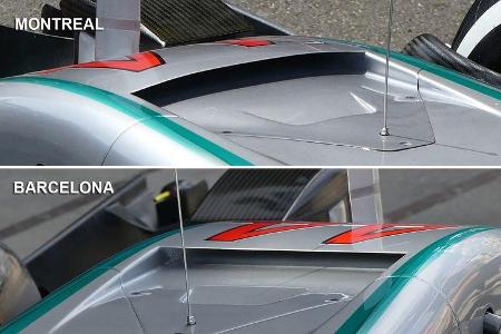 Mercedes - Technik - Formel 1 - GP Kanada / Aserbaidschan 2016