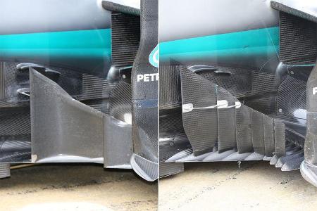Mercedes W07 -Technik - 2016