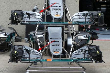 Mercedes - Technik - Formel 1 - GP Kanada / Aserbaidschan 2016
