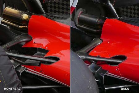 Ferrari - Technik - Formel 1 - GP Kanada / Aserbaidschan 2016
