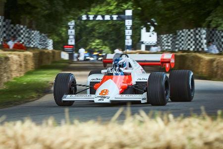 Das Goodwood Festival of Speed 2016 bietet Formel-1-Geschichte zum Anfassen: McLaren feiert in Südengland…
