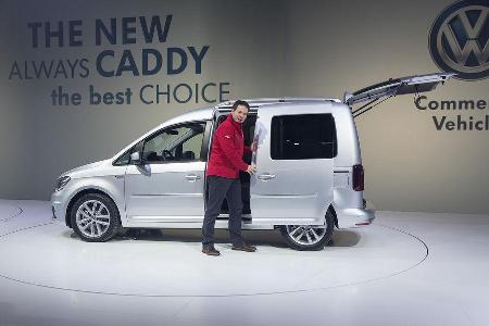 VW Caddy Sitzprobe