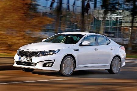 Kia Optima Hybrid, Seitenansicht