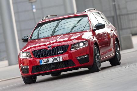 Skoda Octavia Combi RS 2.0 TDI 4x4, Frontansicht