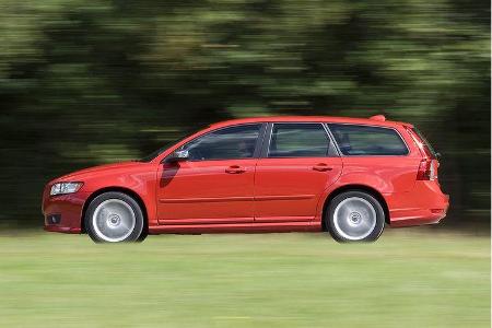 Im Test ist der V50 2.0-Liter-Diesel mit dem Powershift-Getriebe.