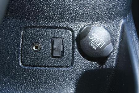 Zusätzliche Einsteckmöglichkeiten.