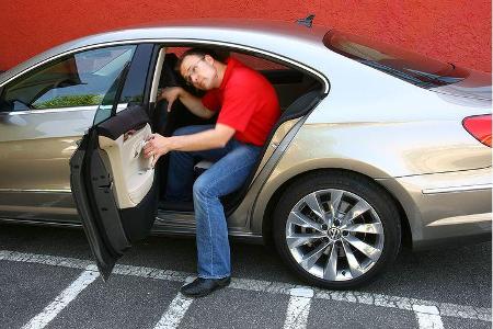 Eine gewisse Beweglichkeit ist für den Zustieg von Vorteil.