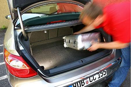 532 Liter Kofferraum mit Durchladeluke.