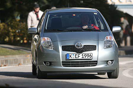 Gut gewachsen: Der neue Yaris ist zwar deutlich kürzer als Fiesta und Getz, aber auch höher Â speziell Fond-Passagiere wiss...