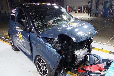 Quadricycles & Microcars im EuroNCAP Crashtest