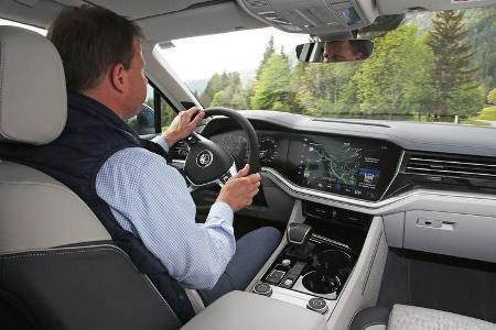 VW Touareg 3. Generation 2018 Fahrbericht ASV 12 / 2018