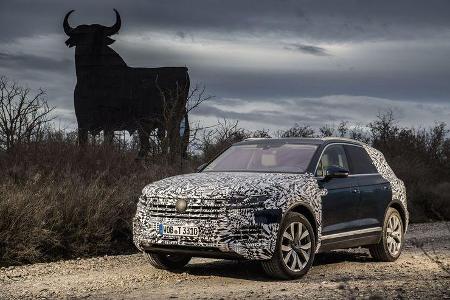 VW Touareg III (2018) Covered Drive / Abnahmefahrt SPERRFRIST 01.03.2018