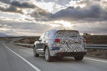 VW Touareg III (2018) Covered Drive / Abnahmefahrt SPERRFRIST 01.03.2018