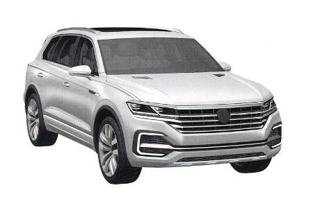 VW Touareg Patentamtbilder