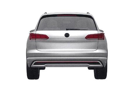 VW Touareg Patentamtbilder