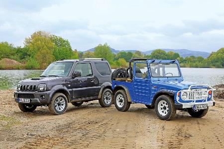 Suzuki Jimny, Suzuki LJ80, Frontansicht