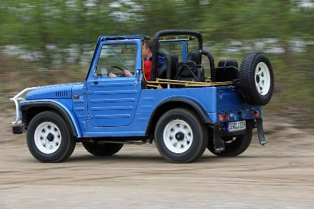 Suzuki LJ80, Heckansicht