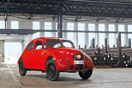 Volks-Wagen Prototyp, Frontansicht