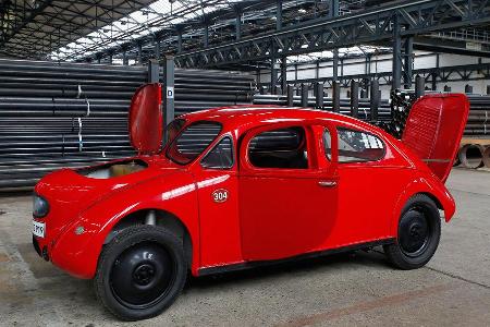 Volks-Wagen Prototyp, Seitenansicht