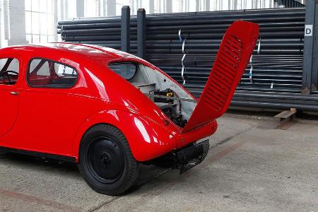Volks-Wagen Prototyp, Heckklappe