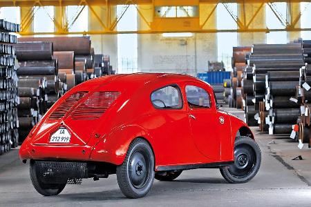 Volks-Wagen Prototyp, Seitenansicht