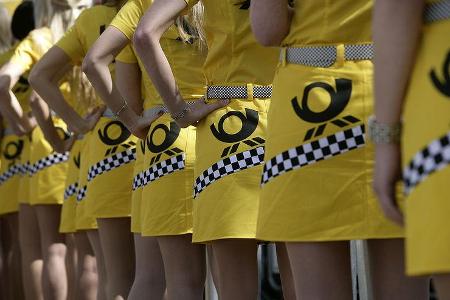 Auch die Sponsoren waren stets präsent.