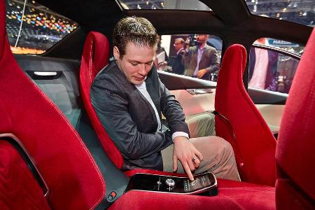 Mazda 2 Hazumi, Messe, Genf, 2014, Sitzprobe, Jochen Knecht