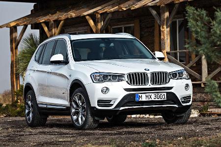 02/2014, BMW X3 Facelift Sperrfrist 6.2.2014 Genf