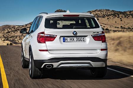 02/2014, BMW X3 Facelift Sperrfrist 6.2.2014 Genf