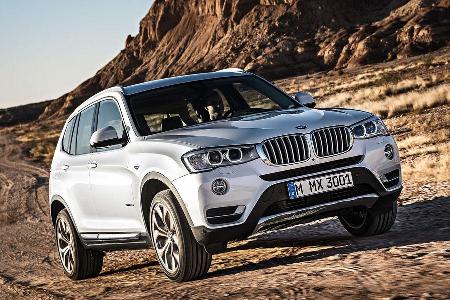 02/2014, BMW X3 Facelift Sperrfrist 6.2.2014 Genf