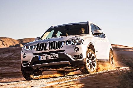 02/2014, BMW X3 Facelift Sperrfrist 6.2.2014 Genf