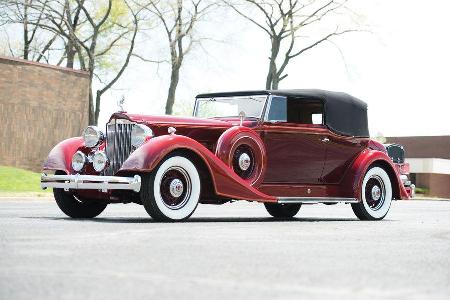 1934 Packard Super Eight Convertible Victoria