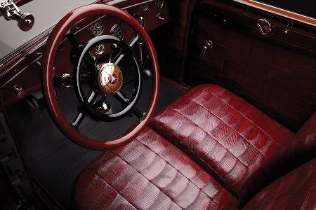 1928er Mercedes-Benz 680S Torpedo Roadster mit einer Karosserie von Saoutchik