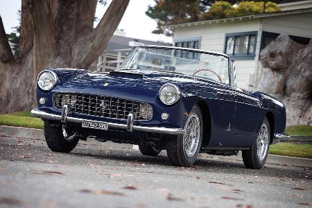 1960er Ferrari 250 GT Cabriolet der zweiten Serie mit einer Karosserie von Pinin Farina.
