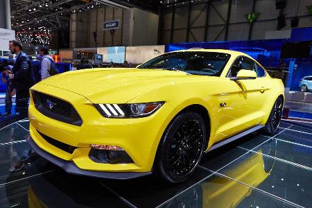 Ford Mustang GT Coup, Genfer Autosalon, Messe, 2014, Genfer Autosalon, Messe, 2014
