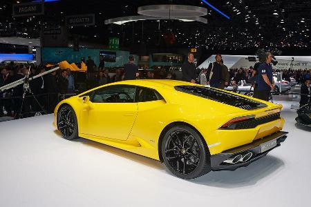 Lamborghini Huracan, Genfer Autosalon, Messe, 2014