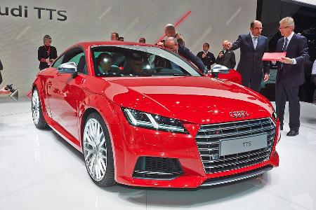 Audi TTS, Genfer Autosalon, Messe 2014